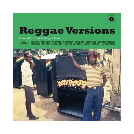 Reggae Versions Classic Hits - Compilation - LP Vinyl Album - Reggae Music