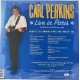 Carl Perkins ‎– Live In Paris - Double LP Vinyl Album - Coloured Blue - RSD 2020 - Rockabilly