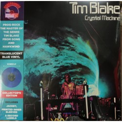 Tim Blake ‎– Crystal Machine - LP Vinyl Album - Coloured Blue - RSD 2020 - Progressive Rock