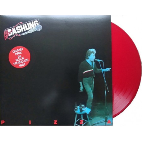 Alain Bashung - Pizza - LP Vinyl Album - Coloured Red - Rock Français