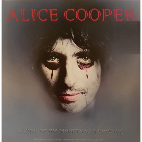 Alice Cooper - Alone In His Nightmare Live 1975 - LP Vinyl Album - Rock Music