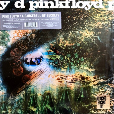 Pink Floyd ‎– A Saucerful Of Secrets - Mono Version - LP Vinyl Album - Psychedelic Rock - Record Store Day