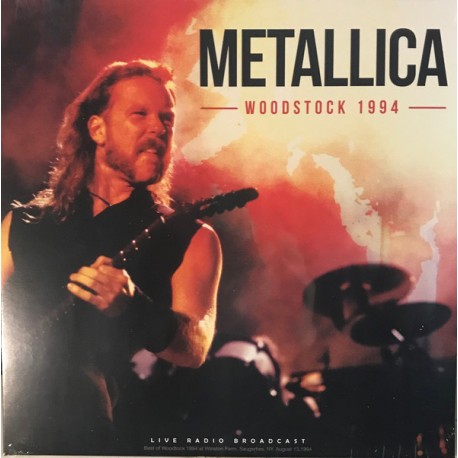 Metallica ‎– Woodstock 1994 - LP Vinyl Album - Heavy Metal