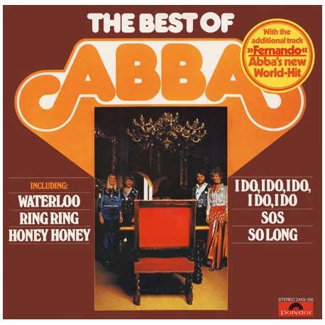 ABBA ‎– The Best Of ABBA - LP Vinyl Album - Pop Music