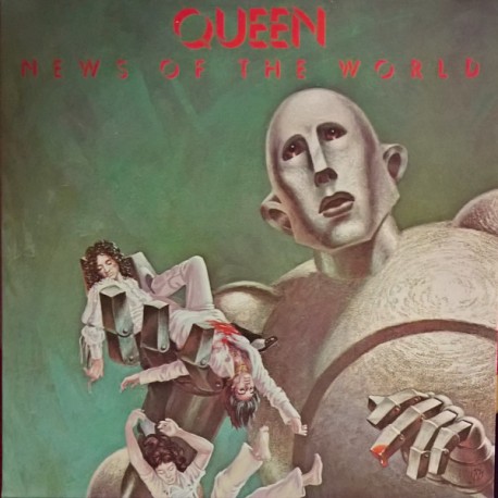 Queen ‎– News Of The World - LP Vinyl Album Gatefold - Rock Music