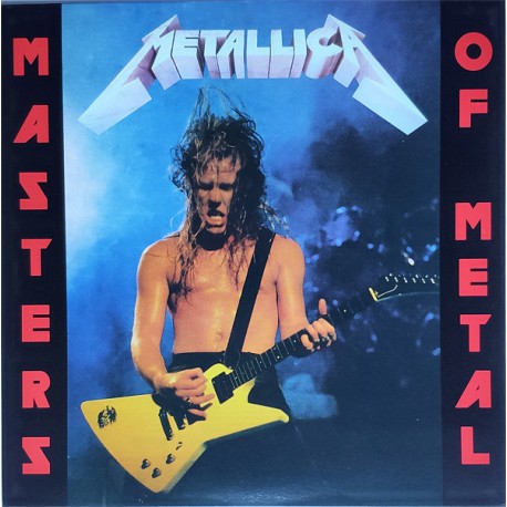 Metallica ‎– Masters Of Metal - LP Vinyl Album - Coloured Blue - Heavy Metal