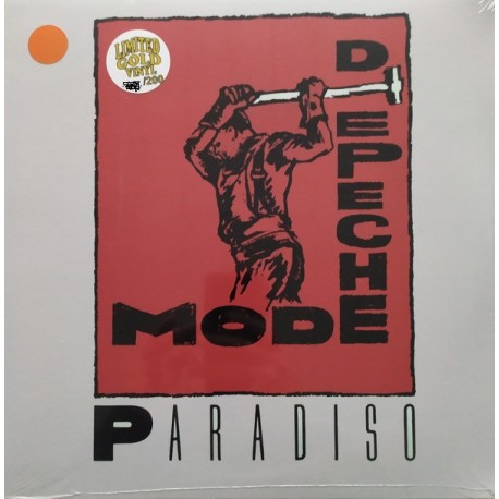 Depeche Mode ‎– Paradiso - Double LP Vinyl Album Gold - Synth Pop New Wave