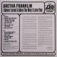 Aretha Franklin ‎– I Never Loved A Man The Way I Love You - LP Vinyl Album - Mono - Soul Music