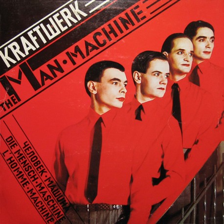 Kraftwerk ‎– The Man•Machine - LP Vinyl Album - Experimental Electronic