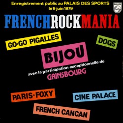 French Rock Mania - LP Vinyl Album - Compilation Live - Rock Français