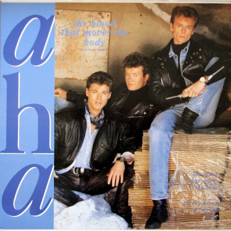a-ha ‎– The Blood That Moves The Body - Maxi Vinyl 12 inches - Synth Pop