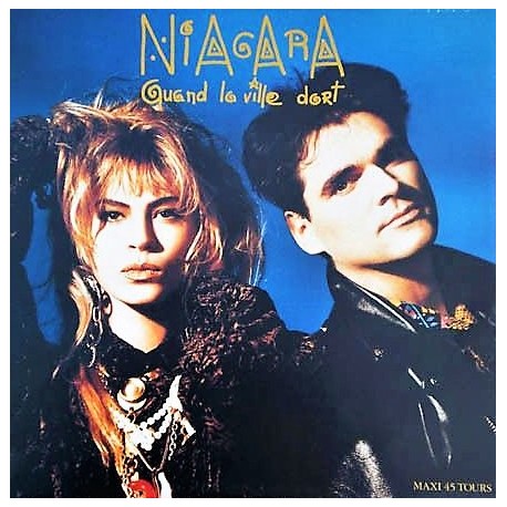 Niagara - Quand La Ville Dort - Maxi Vinyl 12 inches - French Synth Pop