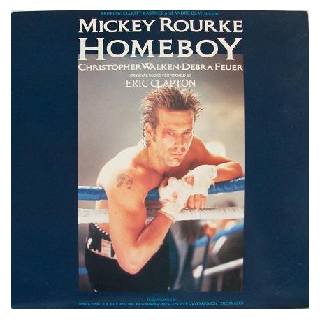 Eric Clapton - Homeboy - The Original Soundtrack - LP Vinyl Album - pressing Italy - OST