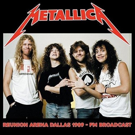 Metallica ‎– Reunion Arena Dallas 1989 - FM Broadcast - Double LP Vinyl Album - Heavy Metal