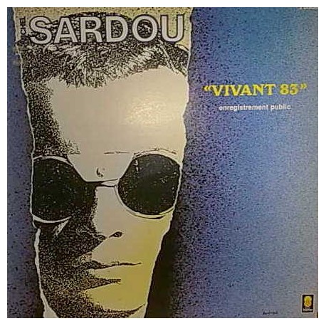 Michel Sardou ‎-  Vivant 83 - Double LP Vinyl Album - Chanson Française