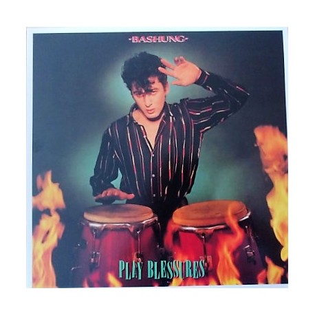 Alain Bashung - Play Blessures - LP Vinyl Album - Coloured Orange - Rock Français