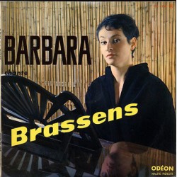 Barbara - Chante Brassens - LP Vinyl Album 10 inches - Chanson Française