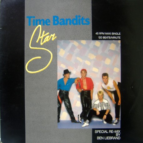 Time Bandits ‎– Star Special Re-Mix - Maxi Vinyl 12 inches - Italo Disco Synth Pop
