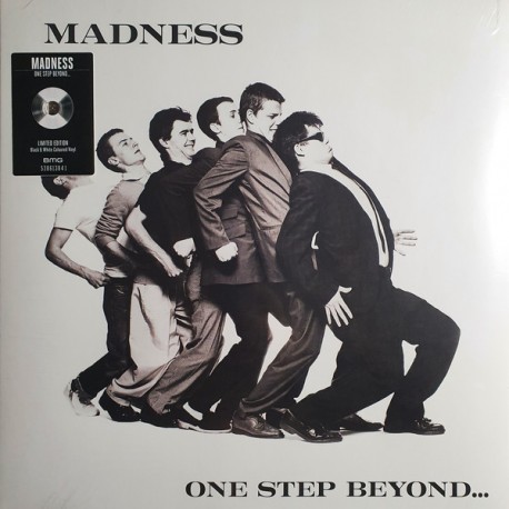 Madness ‎– One Step Beyond - LP Vinyl Album Coloured Black and White - Ska