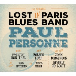 Paul Personne ‎– Lost In Paris Blues Band - Double LP Vinyl Album Coloured - Blues Rock