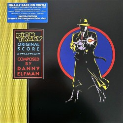 Danny Elfman - Dick Tracy - LP Vinyl Album Coloured - Soundtrack OST