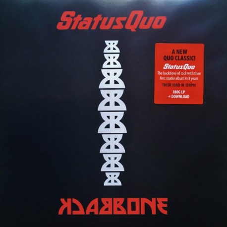 Status Quo ‎– Backbone - LP Vinyl Album Gatefold - Rock Music