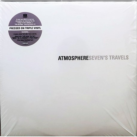 Atmosphere - Seven's Travels - Triple LP Vinyl - Hip Hop Rap