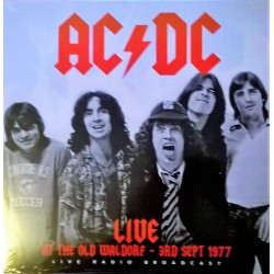 AC/DC ‎– Live At The Old Waldorf - 3rd Sept 1977 - LP Vinyl Album - Hard Rock Blues