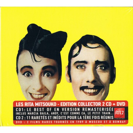 Les Rita Mitsouko ‎– Best Of - Double CD Album + DVD - Rock Français Alternative