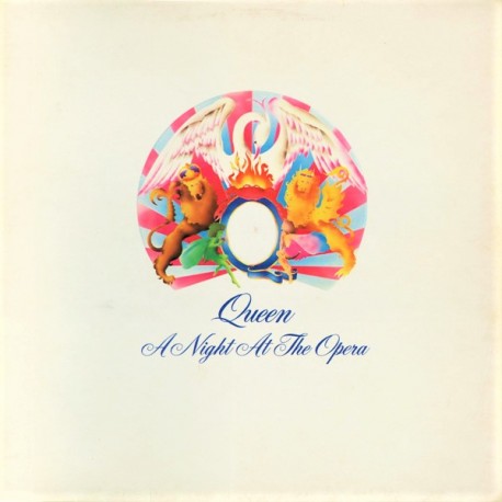 Queen ‎- A Night At The Opera - LP Vinyl Album Gatefold UK - Rock Music