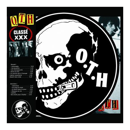 O.T.H. - Classé XXX - LP Vinyl Album Picture Disc - French Rock
