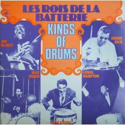 Les Rois De La Batterie - Kings Of Drums - Double LP Vinyl Album - Jazz