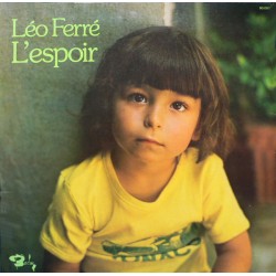 Léo Ferré ‎– L'espoir - LP Vinyl Album - Chanson Française