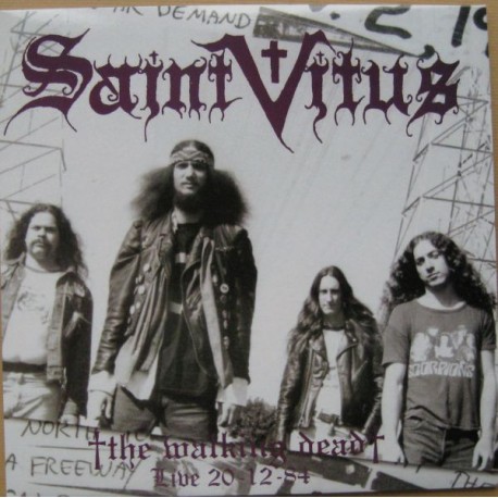 Saint Vitus - The Walking Dead Live 84 - LP Vinyl Album - Doom Metal