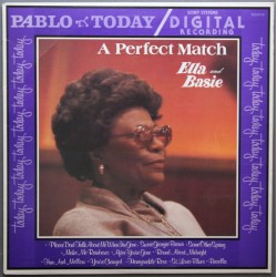 Ella Fitzgerald And Count Basie - A Perfect Match - LP Vinyl Album Coloured - Big Band Jazz