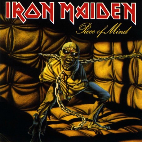 Iron Maiden ‎- Piece Of Mind - LP Vinyl Album Gatefold - Heavy Metal