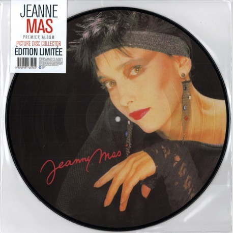 Jeanne Mas ‎- Toute Première Fois - LP Vinyl Album Picture Disc - Italo Disco