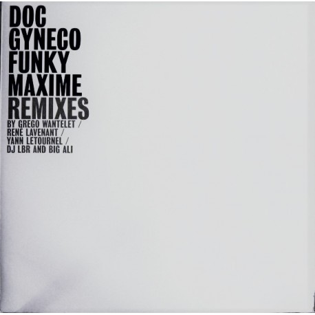 Doc Gynéco ‎- Funky Maxime - Maxi Vinyl 12 inches Promo - RnB Francese