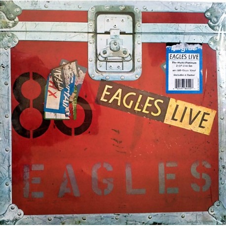 Eagles ‎- Eagles Live - Double LP Vinyl Album - Californian Rock