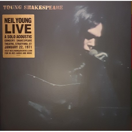 Neil Young ‎- Young Shakespeare Live - LP Vinyl Album - Folk Rock Music