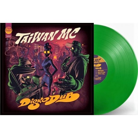 Taiwan MC ‎- DiskoDub - Maxi Vinyl 12 inches - Coloured Edition - Electro Reggae Dub