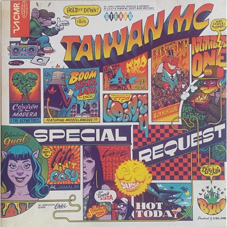 Taiwan MC ‎- Special Request - Double LP Vinyl Album - Electro Dub