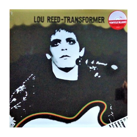 Lou Reed ‎- Transformer - LP Vinyl Album Coloured White - Glam Rock