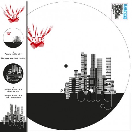 AIR - People In The City - Maxi 12 inches - Picture Disc - Disquaire Day - RSD 2