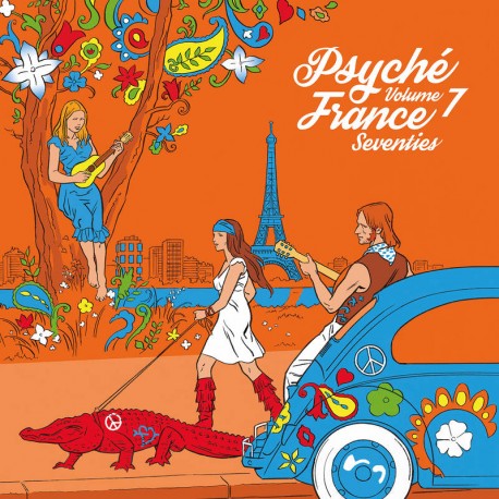 Psyché France Vol.7 - Compilation - RSD 2021 - Psychedelic Songs - Disquaire Day