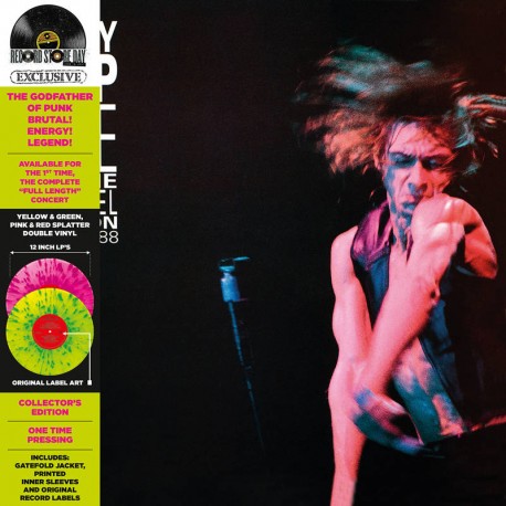 Iggy Pop - Live At The Channel Boston - RSD 2021 - Garage Punk - Double LP Vinyl Album - Disquaire Day