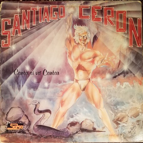 Santiago Ceron ‎- Canta Si Va' Cantar - LP Vinyl Album - Brazil Music