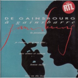 Serge Gainsbourg - De Gainsbourg À Gainsbarre - CD Album - Compilation - Chanson Française