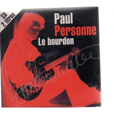 Paul Personne - Le Bourdon - CD Single