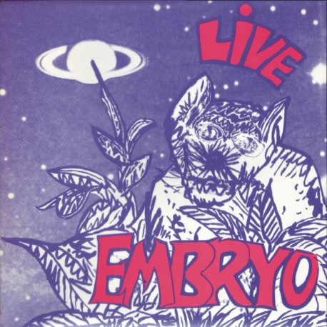 Embryo - Live - LP Vinyl Album + insert 1977 - Krautrock